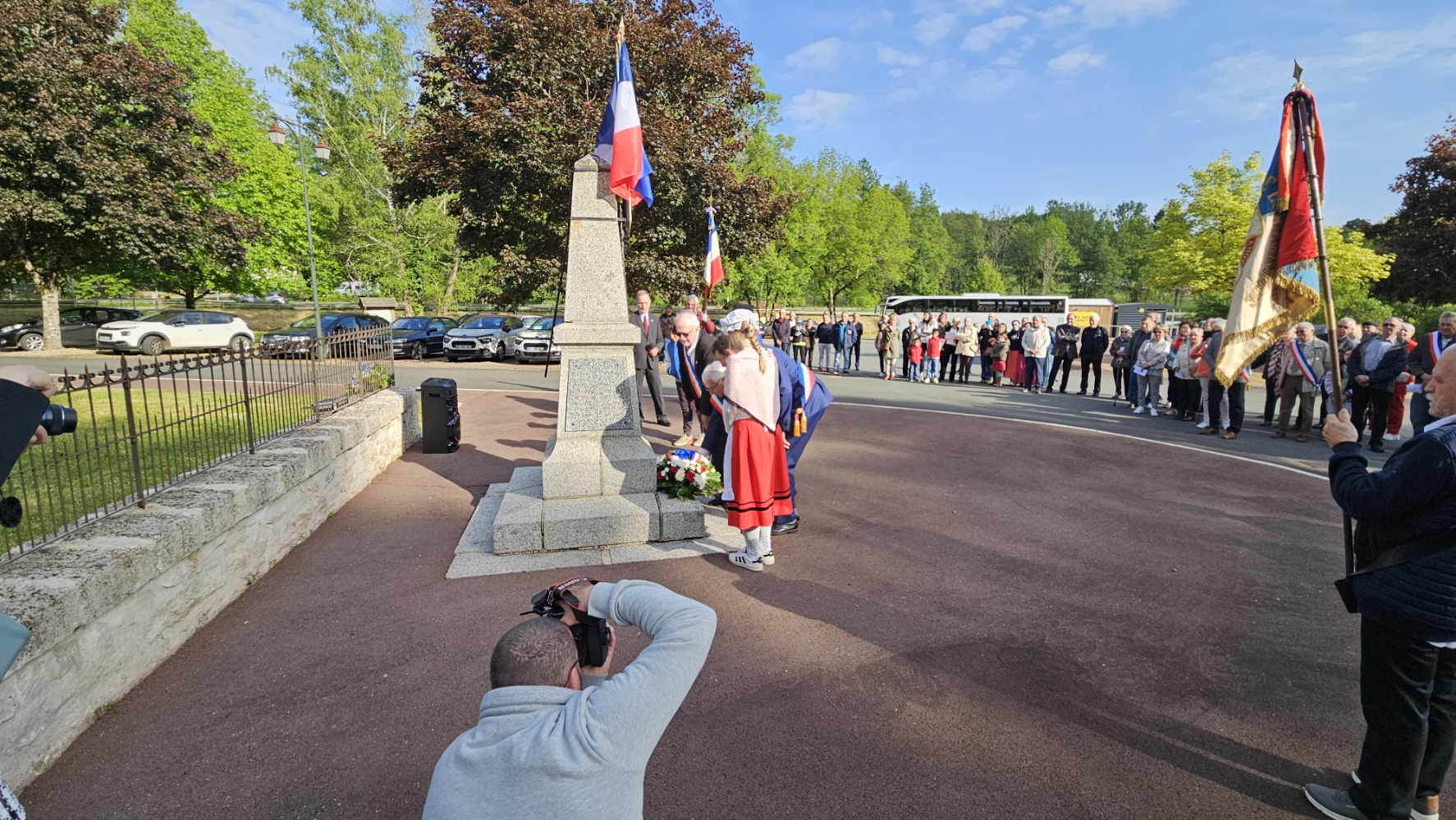 Diaporama D’une cérémonie du 8 mai fraternelle